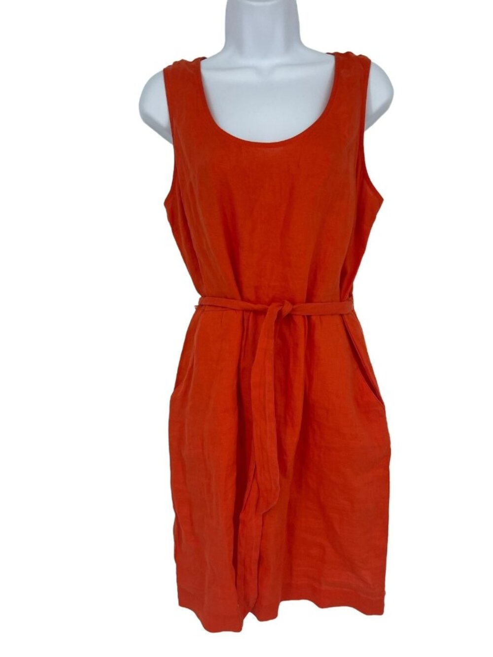Loft Sleeveless Shirt Dress Size 8